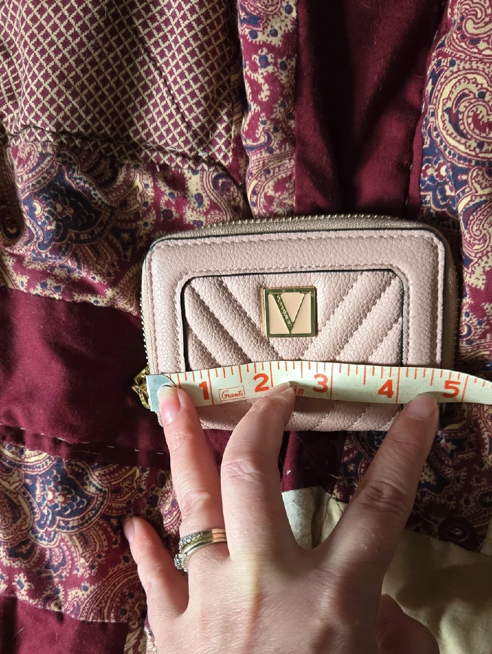 Victoria's Secret Quilted Pink Leather Wallet - Picture 5 of 5